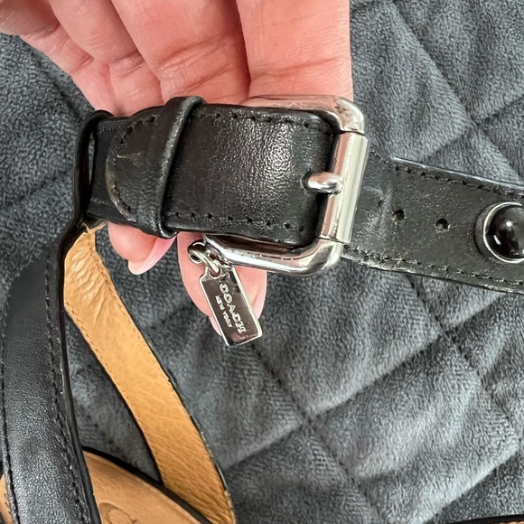 Coach High Heels Women 7 Shoes Studded Y2k Isabel Strappy Ankle Strap Open toe - Picture 8 of 8